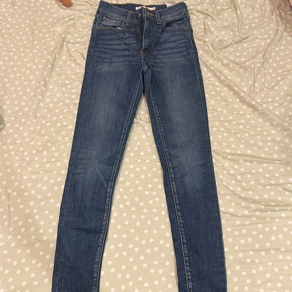 Levi’s mile high super skinny size 24 - Picture 4 of 5